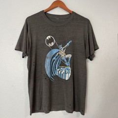 Vintage 70s 80s Batman Single Stitch T Shirt Mens Medium Paper Thin DC Marvel