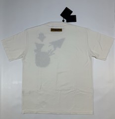 Louis Vuitton MNG Comics Intarsia Crewneck T-Shirt White Size M NWT