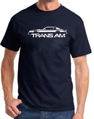 1977 1978 Pontiac Trans Am Firebird Classic Outline Design Tshirt NEW COLORS
