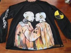 ASAP Rocky Injured Generation Tour T Shirt Size SM Black Long Sleeve 2019