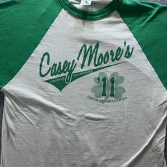 Casey Moore’s ’11 Shirt M Augusta Sportswear Green Raglan 3/4 Sleeve Tempe AZ