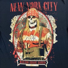 Guns N’ Roses Shirt Mens Large Black Graphic Print Tour 2017 New York City Axl