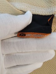 KTM Hard Equipment Racer T-Shirt Mens Tan Dirt Bike Thermal Long Sleeve Pullover