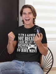 BROOKLYN VERTICAL I’m A Gamer | Funny Video Gamer Adult Humor Short Sleeve Crew