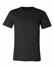 Bella + Canvas Unisex Fine Jersey Tee Ringspun Cotton Retail Fit T-Shirt 3001