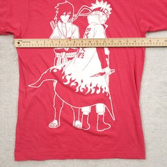 Ripple Junction Naruto Shippuden Short Sleeve Graphic T Shirt Mens Small Red