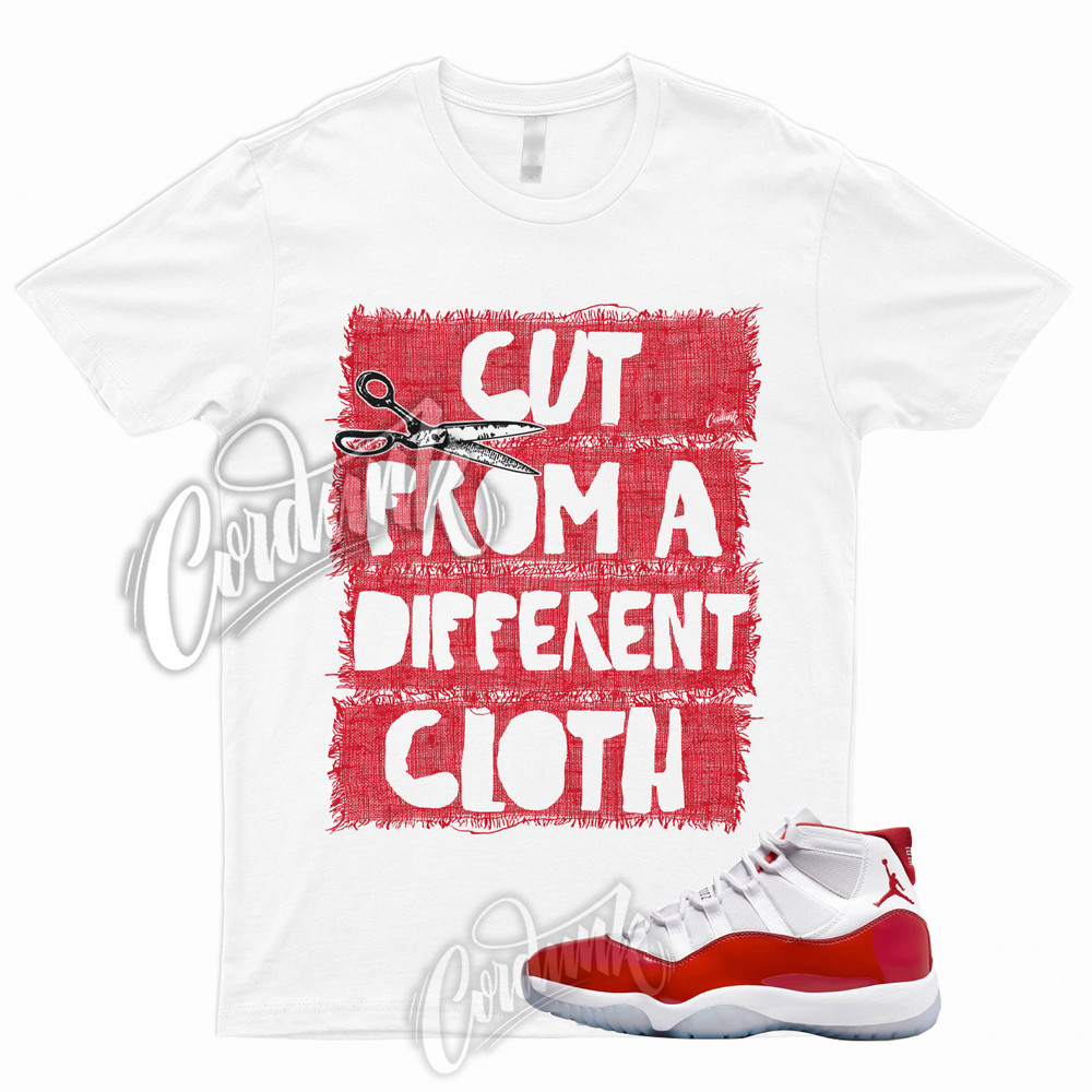 CUT Shirt for 11 Cherry Red Heritage Varsity Gym University Bred Win Like 96 1