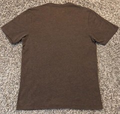 Hurley Official Tri Color Spell Out Graphic Men’s Brown T-Shirt Size L