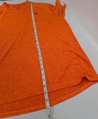 Under Armour Shirt Men’s LT Orange Tech 2.0 Athletic T-Shirt Tee Active 1326413