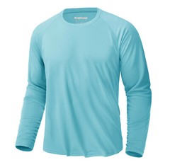 UPF50+ Men’s Sun Protection Long Sleeve T-Shirt Quick Drying Performance Shirts