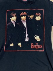 Vtg The Beatles 2003 Graphic T Shirt Apple John Paul George Ringo Large L