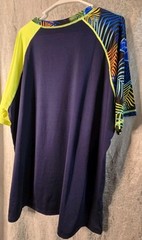 NWT Liberty Pro Mens 2XL Poly Spandex Blend T Shirt Swim Shirt Short Sleeved…