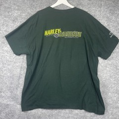 Harley Davidson Chandler Arizona Dealer Shirt 3XL Biker Green Short Sleeve
