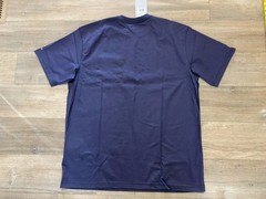 Carhartt Force Pocket T-Shirt Mens L Navy Blue Short Sleeve Flame Resistant