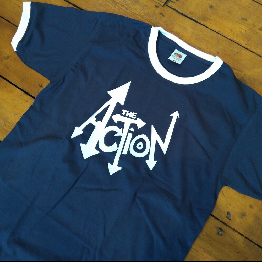 The Action Ringer T-shirt – Mod, 1960’s, Band, All Sizes/Colours