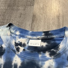 Grateful Dead Mountain Madness Blue Tie Dye Stealie Skull Band T Shirt Size L