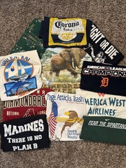 Random 10 for $40 Vintage/Modern graphic TShirt Bundle! Message with your size!