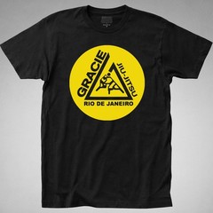 Gracie Fighter T-shirt BJJ Brazilian Jiu Jitsu Tee MMA Mixed Martial arts