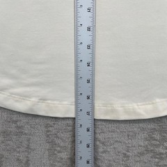 Cuts PYCA Pro Crew T Shirt Men Large Beige Curve Hem Stretch Logo Athletic Gym