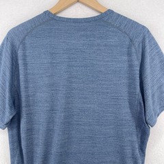MACK WELDON Shirt Mens M Airknit Waffle Thermal Stretch Performance T Tee Blue