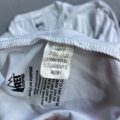 REI Co-op Mens XL Tall Long Sleeve Performance Shirt White Crew Neck Activewear