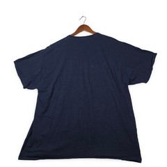 Wolf Eagle Moon Desert Nature Graphic Tee Navy Blue Mens Size 2XL Southwestern