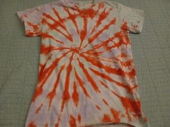 Lot of 4 Men’s Small Tie Dye T Shirts Varied Style, Brand, Pattern