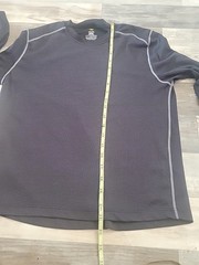 Bass Pro Shops Thermal Base layer Mens Size X Large Black Waffle Long Sleeve