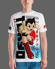 Astro Boy Tokyo All Over Print Men’s Crew Neck T-Shirt All Sizes