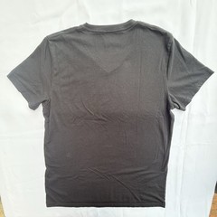 Hollister Must-Have Collection Men’s Large Black V Neck Logo T-Shirt Tee