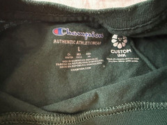 Bageled NYC Tennis Shirt. Champion Size Large / Dark Green