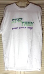 Vintage Promo Star Trek Deep Space 9 (DS9) Logo Adult T-shirt- Choose Your Size