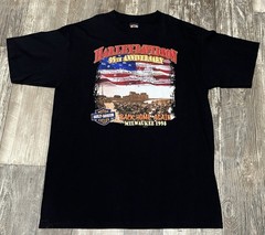 Vintage Harley Davidson Shirt 1998 Milwaukee 95th Anniversary Men XL Made In USA