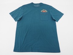 New! Howler Bros Super Bueno Sol Pocket Cotton Tee Shirt Men’s Medium Storm