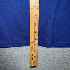 The 7 Line Shea Stadium Blueprint T Shirt Mens 3XL XXXL Blue NY Mets 2-Sided Tee