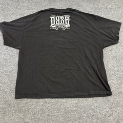 Dyse One T-Shirt Mens Size 4XL Black Graphic Chicano Streetwear Lowrider Skull