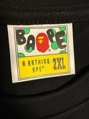 A Bathing Ape BAPE Baby Milo & Lisa Sakura Tee T-Shirt Black Size 2XL New w/tags