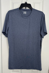 32 Degrees Cool Stretch SS T Shirt Men’s Heather Deep Pacific Blue Medium NWT