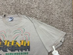 Vintage 1997 Juneteenth Celebration Shirt Sz 2XL Tiger Woods Jackie -Distressed