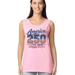 America 250 Years Independence Patriotic Tank Top