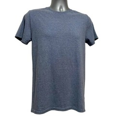 NWT Goodfellow Sz Small Jacquard Short Sleeve Novelty Cyber Blue Mens T-shirt