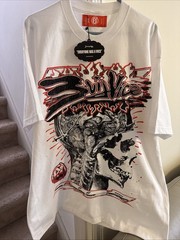 Evil Vice White Red 2X-Large T-shirt Brand New Red Tag