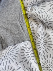 Tommy Hilfiger Men’s Gray Crewneck T-Shirt with Signature Logo Stripe
