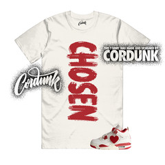 4 Valentines Day Sierra Red Pale Ivory Tough T Shirt Match CHOSEN