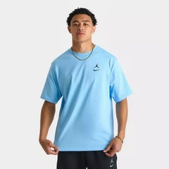 Men’s Jordan Brooklyn Swoosh Logo T-Shirt – Blue Chill Black II2337-497