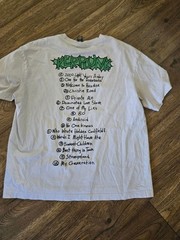 H&M White Tee with Green Day Graphic