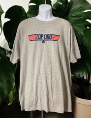 Men’s Ann Arbor Gray Short Sleeve Graphic Print Pullover T-Shirt Sz 2XL