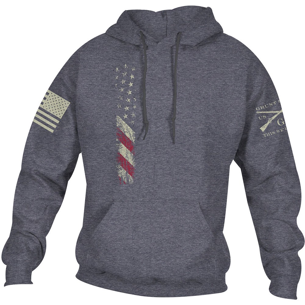 Grunt Style True Colors Pullover Hoodie – Dark Heather