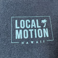 Retro Local Motion Waikiki Shoreline Hotels Surf Shirt Large Surfer Gray Vintage