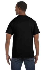 Hanes 5250 Mens Short Sleeve Authentic 100% Cotton Crew Neck Stylish T-Shirt